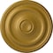 Ekena Millwork Devon Ceiling Medallion (Fits Canopies up to 3 5/8"), Hnd-Painted Pharaohs Gold, 15 3/4"OD x 1 1/2"P CM15DEPGS - alternate 1